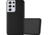 Cadorabo Custodia Protettiva Per Samsung Galaxy S21 Ultra In Nero Custodia Per Cellulare Custodia In Silicone Tpu Cover Case
