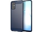 Custodia Cadorabo Per Samsung Galaxy S20 In Tpu Blu Protettivo Custodia Cover Telefono Cellulare
