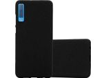 Cadorabo Custodia Protettiva Per Samsung Galaxy A7 2018 Cover In Nero Custodia Per Telefono Cellulare Tpu Etui Cover Case