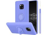 Custodia Cadorabo Per Huawei Mate 20 Pro Cover Protettiva In Viola Custodia Del Telefono Cellulare Tpu Custodia Cover