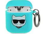 Karl Lagerfeld Kla2Uchfl Airpods 1/2 Cover Niebieski/Blue Choupette