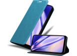 Cadorabo Custodia Per Samsung Galaxy A02S Custodia Protettiva In Turchese Custodia Per Cellulare Cover Chiusura Magnetica