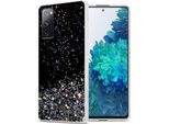 Cadorabo Cover Per Samsung Galaxy S20 Fe Cover Protettiva In Nero Custodia Per Telefono Cellulare Tpu Case Glitter Cover Glitter