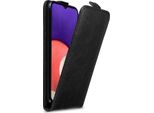 Cadorabo Cover Per Samsung Galaxy A22 5G Cover Protettiva In Nero Flip Case Custodia Del Telefono Cellulare Cover