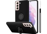 Cadorabo Cover Per Samsung Galaxy S22 Plus Cover Protettiva In Nero Custodia Del Telefono Cellulare Tpu Custodia Cover