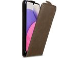 Cadorabo Cover Per Samsung Galaxy A33 5G Cover Protettiva In Marrone Flip Case Custodia Del Telefono Cellulare Case Cover