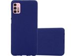 Cadorabo Custodia Protettiva Per Motorola Moto G10 / G30 Custodia In Blu Telefono Cellulare Tpu Etui Cover Case