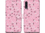 Cadorabo Custodia Protettiva Per Samsung Galaxy A50 4G / A50S / A30S Custodia Design Rosa Telefono Cellulare Custodia Protettiva Magnetica