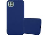 Cadorabo Custodia Per Samsung Galaxy A22 5G Custodia Protettiva In Blu Custodia Del Telefono Cellulare Tpu Silicone Custodia Cover