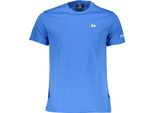 La Martina T-Shirt Da Uomo In Tessuto Blu SF13271 - Taglia: Xl