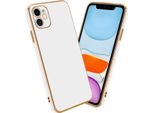 Cadorabo Custodia Protettiva Per Apple Iphone 11 Custodia In Bianco Telefono Cellulare Custodia In Silicone Tpu Fotocamera Protezione Caso