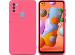 Cadorabo Cover Per Samsung Galaxy A11 / M11 Cover Protettiva In Tpu Rosso Custodia In Silicone Custodia Del Telefono Cellulare