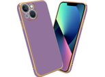 Cadorabo Custodia Protettiva Per Apple Iphone 14 Plus Custodia In Viola Custodia Del Telefono Cellulare Tpu Silicone Fotocamera Protezione Caso