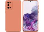 Cadorabo Cover Per Samsung Galaxy S20 Cover Protettiva In Silicone Tpu Arancione Custodia Per Telefono Cellulare