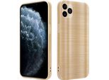 Custodia Cadorabo Per Apple Iphone 11 Pro Max Copertura Protettiva In Oro Custodia Del Telefono Cellulare Custodia In Silicone Tpu Custodia