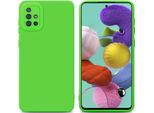 Cadorabo Cover Per Samsung Galaxy A51 4G / M40S Cover Protettiva In Tpu Verde Custodia In Silicone Custodia Per Telefono Cellulare