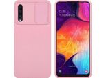 Custodia Cadorabo Per Samsung Galaxy A50 4G / A50S / A30S Custodia Protettiva In Rosa Custodia Del Telefono Cellulare Custodia Tpu Copertura Fotocamera Protezione