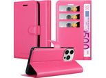 Cadorabo Custodia Per Apple Iphone 14 Pro Custodia Protettiva In Rosa Custodia Per Cellulare Custodia Cover Chiusura Magnetica