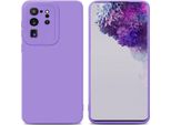 Cadorabo Cover Per Samsung Galaxy S20 Ultra Cover Protettiva In Silicone Tpu Viola Custodia Per Telefono Cellulare