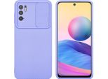 Cadorabo Custodia Per Xiaomi Redmi Note 10 5G / Poco M3 Pro 5G Custodia Protettiva In Viola Custodia Per Cellulare Custodia Tpu Cover