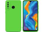 Cadorabo Cover Per Huawei P30 Lite Cover Protettiva In Tpu Verde Custodia In Silicone Custodia Per Telefono Cellulare