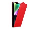 Custodia Cadorabo Per Apple Iphone 14 Custodia Protettiva In Rosso Custodia Flip Per Telefono Cellulare Custodia Cover