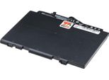 Batteria T6 Power Per Hewlett Packard Elitebook 820 G4, Li-Poly, 11,55 V, 4240 Mah (49 Wh), Nero