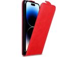 Custodia Cadorabo Per Apple Iphone 14 Pro Custodia Protettiva In Rosso Custodia Flip Per Telefono Cellulare Custodia Cover