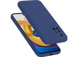 Cadorabo Custodia Protettiva Per Xiaomi Poco M4 Pro 5G Custodia In Blu Telefono Cellulare Custodia Cover Tpu Etui