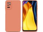 Cadorabo Custodia Per Xiaomi Redmi Note 10 5G / Poco M3 Pro 5G Custodia Protettiva In Silicone Tpu Arancione Custodia Per Cellulare