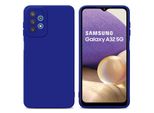 Cadorabo Cover Per Samsung Galaxy A32 5G Cover Protettiva In Tpu Blu Custodia In Silicone Custodia Per Cellulare