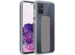 Cadorabo Custodia Protettiva Per Samsung Galaxy A71 4G In Grigio Custodia Custodia In Silicone Tpu Custodia Cover Funzione Stand