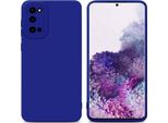 Cadorabo Cover Per Samsung Galaxy S20 Cover Protettiva In Silicone Tpu Blu Custodia Per Telefono Cellulare