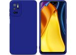Cadorabo Custodia Per Xiaomi Redmi Note 10 5G / Poco M3 Pro 5G Custodia Protettiva In Silicone Tpu Blu Custodia Per Cellulare