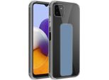 Cadorabo Custodia Protettiva Per Samsung Galaxy A22 5G Custodia In Blu Custodia Tpu Silicone Cover Funzione Stand