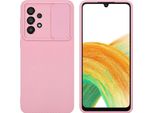 Cadorabo Custodia Per Samsung Galaxy A33 5G Custodia Protettiva In Rosa Custodia Del Telefono Cellulare Tpu Custodia Cover Fotocamera Protezione
