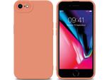 Custodia Cadorabo Per Apple Iphone 7 / 7S / 8 / Se 2020 Copertura Protettiva In Tpu Arancione Custodia In Silicone Custodia Per Cellulare
