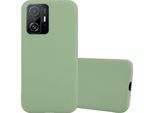 Custodia Cadorabo Per Xiaomi 11T / 11T Pro Custodia Protettiva In Verde Custodia Del Telefono Cellulare Tpu Silicone Custodia Cover