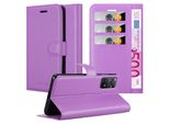Cadorabo Custodia Per Xiaomi Redmi Note 11 Pro 4G / 5G Custodia Protettiva In Viola Custodia Per Cellulare Custodia Cover Chiusura Magnetica