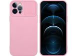 Cadorabo Custodia Per Apple Iphone 12 Pro Max Custodia Protettiva In Rosa Custodia Per Telefono Cellulare Custodia In Tpu Custodia Cover Camera Protection