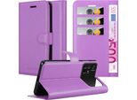 Cadorabo Custodia Per Xiaomi Poco M4 Pro 5G Custodia Protettiva In Viola Custodia Per Cellulare Custodia Cover Chiusura Magnetica
