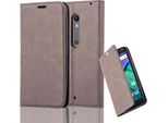 Cadorabo Custodia Per Motorola Moto X Style Cover Protettiva In Marrone Custodia Per Cellulare Cover Chiusura Magnetica