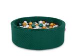 Piscina A Secco H-30 Cm Con Palline 300Pz. - Verde Bottiglia
