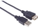 Cavo Di Prolunga Usb 2.0 Premiumcord, A-A, 1 M, Nero (Kupaa1Bk)