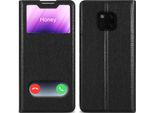 Cadorabo Custodia Protettiva Per Huawei Mate 20 Pro Cover In Nero Custodia Del Telefono Cellulare Custodia A Libro Custodia Cover