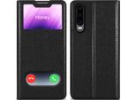 Cadorabo Custodia Protettiva Per Huawei P30 Cover In Nero Custodia Del Telefono Cellulare Custodia A Libro Custodia Cover