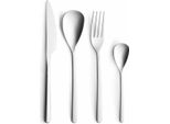 Set Di Posate Comas Canada Vintage 24 Pezzi, Posate Da Tavola, Acciaio Inox, Colore Argento, 1228