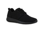 Mytrendshoe Scarpe Sportive Da Donna Scarpe Da Corsa Scarpe Da Ginnastica 74688, Colore: Nero, Taglia: 40