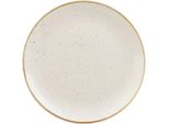 Churchill Stonecast, Piatto Fondo Rotondo, Bianco Orzo, 286 Mm, (12 Pezzi)