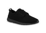 Mytrendshoe Scarpe Sportive Da Uomo Scarpe Da Corsa Comode Scarpe Da Ginnastica Con Suola Battistrada 815945, Colore: Nero, Taglia: 38